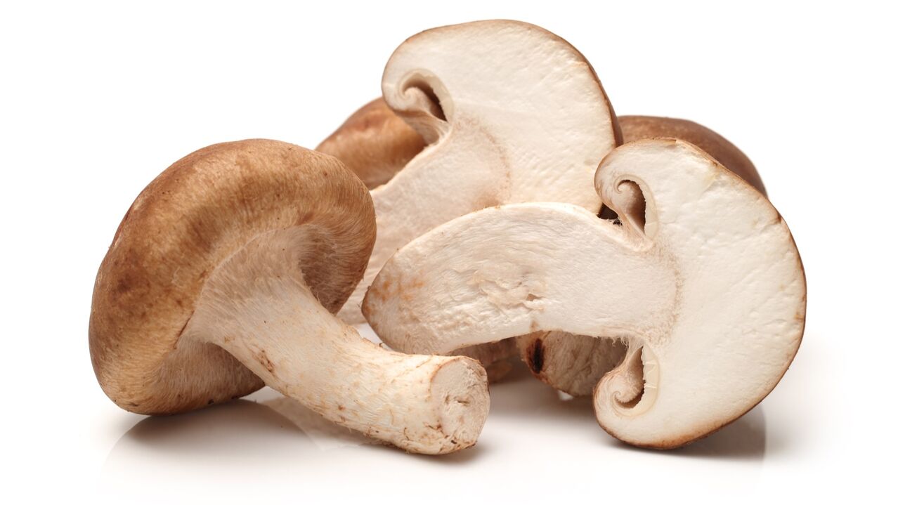 Shiitake gobe v kardiformnih kapsulah